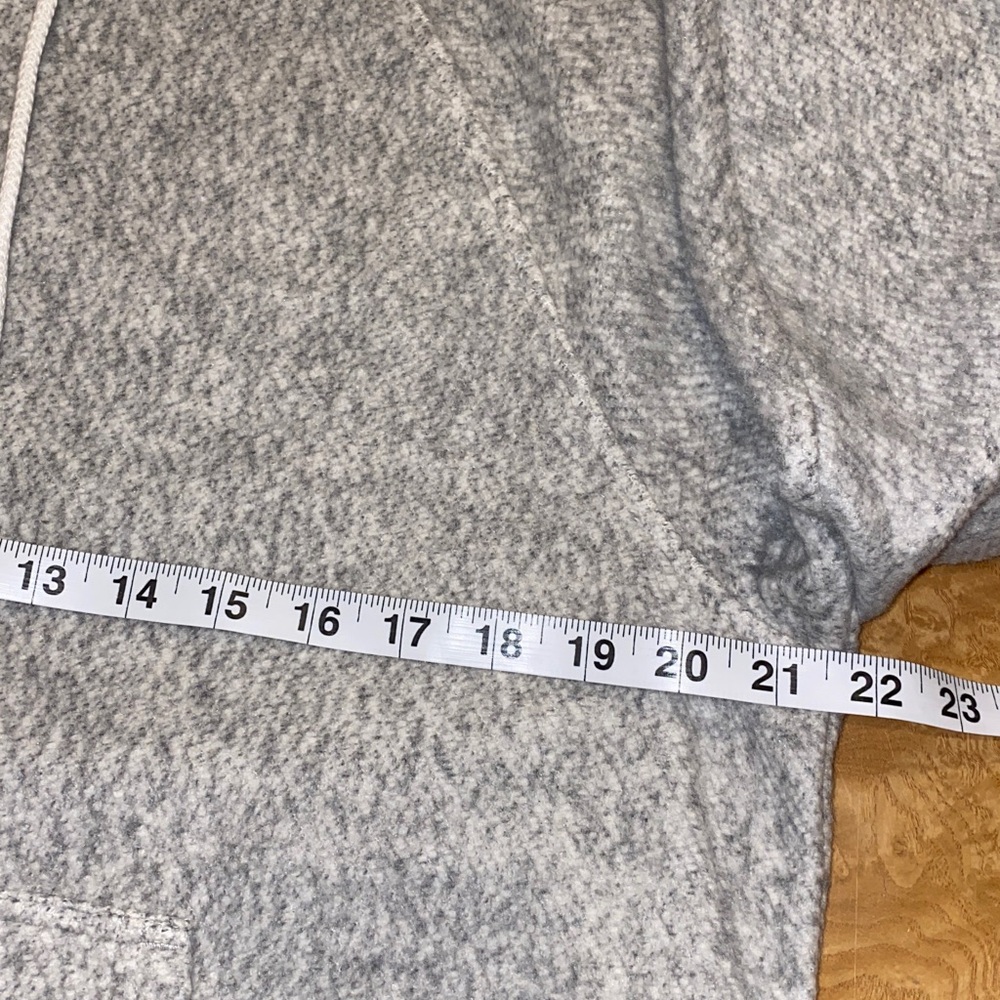 Lou & Grey Soft Knit Pullover in Gray & Cream Size XXS Oversized - Picture 4 of 13